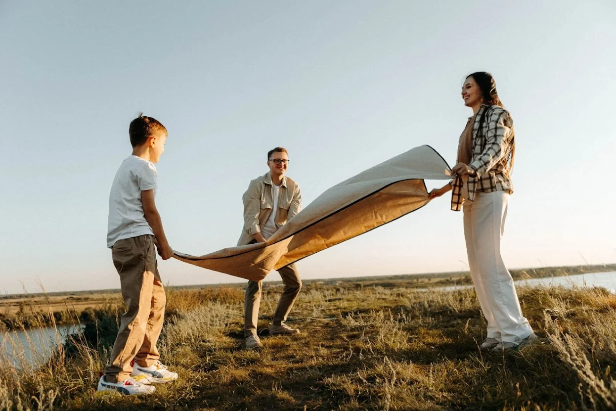 blanket for beach picnic